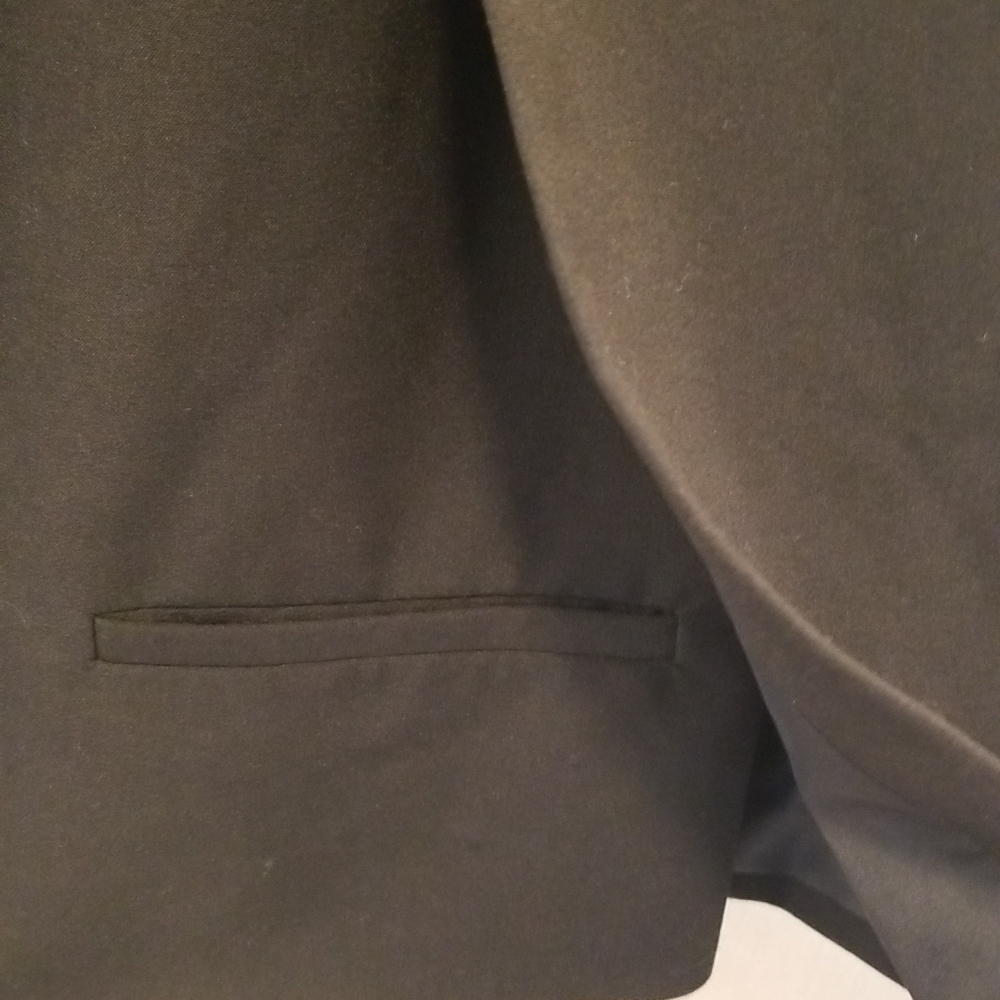 💕DREW💕 Cape Zip Up Blazer Black Small S - Picture 7 of 9